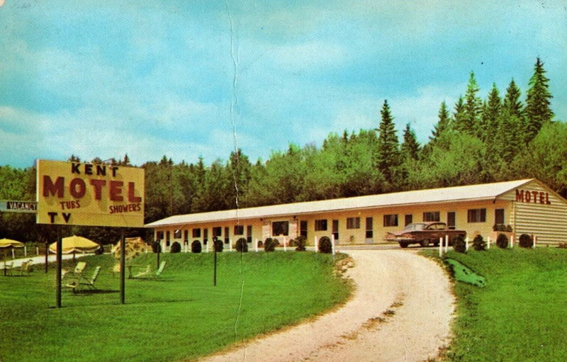 Kent Motel (Kents Motel) - Vintage Postcard (newer photo)